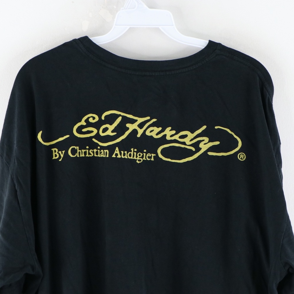 Vtg Ed Hardy Christian Audigier Eagle T Shirt - Picture 6 of 7